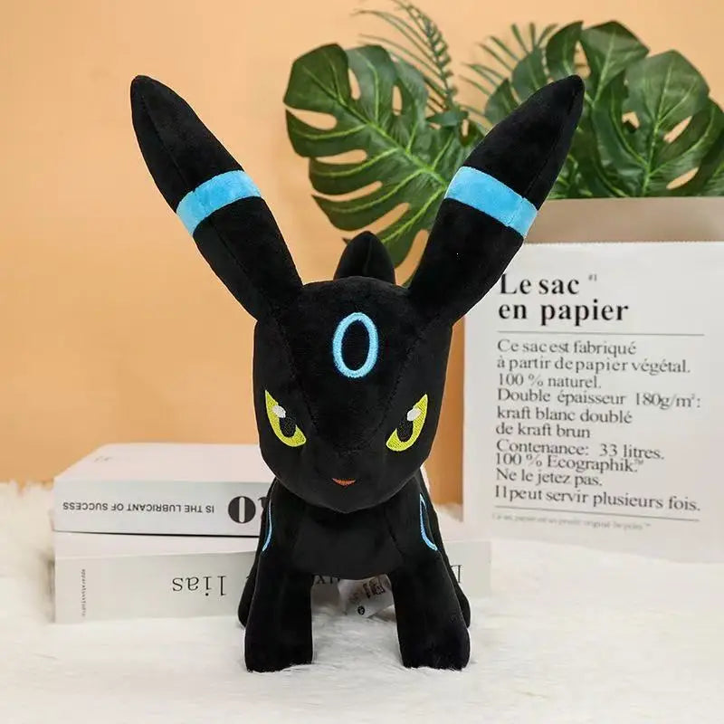 Pokémon Eevee Evolution Plush Toys – Shiny Umbreon, Sylveon & More, 31 cm