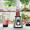 BioloMix 1300W Smoothie Maker with 1.5L Glass Jar, Personal Blending Bottle and US Plug
