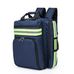 Large-Capacity Emergency First Aid Organizer Backpack with Classified Storage