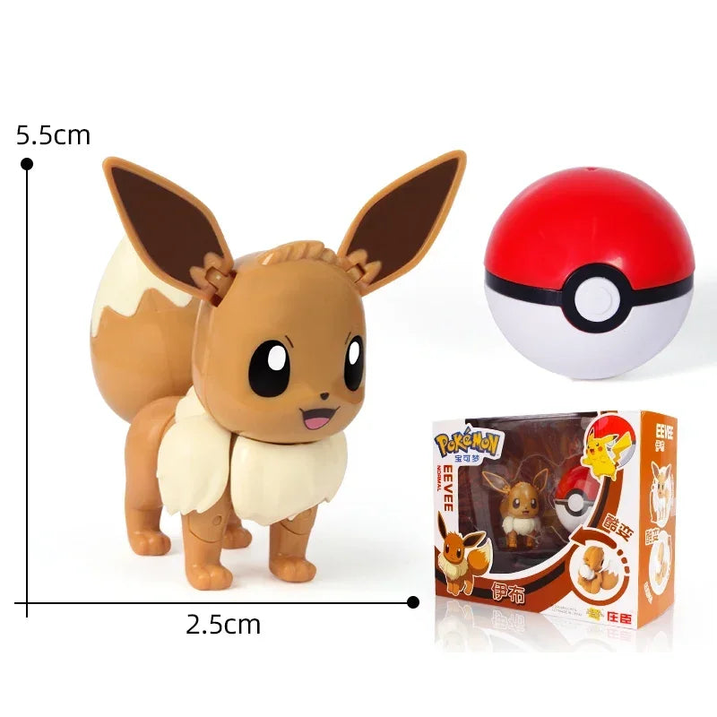Pokémon Transforming Poké Ball Toy – Collectible Action Figure