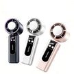 199-Speed Portable Turbo Handheld Fan with Semiconductor Ice Cooling, Digital Display & Type-C Charging