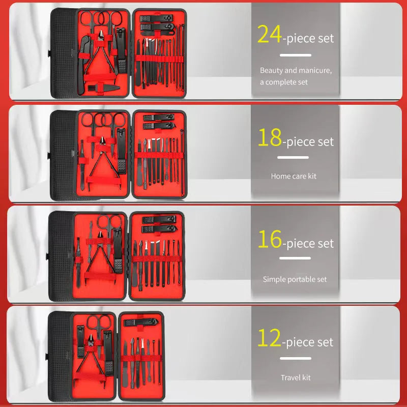 Beauty Nail Art 24-Piece Manicure Set