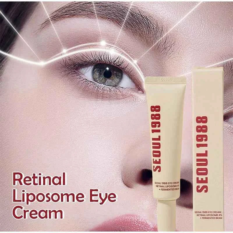 Seoul 1988 Retinol Eye Cream 4% Anti Aging Eye Treatment for Dark Circles Wrinkles Puffiness