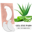 50 Pairs Hydrogel Eye Pads for Eyelash Extensions U-Shaped Gel Patches Lash Extension Supplies