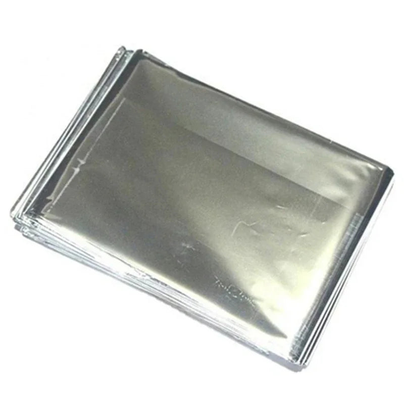 Emergency Mylar Thermal Blanket Foil Survival Outdoor First Aid Rescue Space Blanket