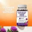 Milk Thistle Liver Support Gummies 28-in-1 Herbal Blend – 60 Count