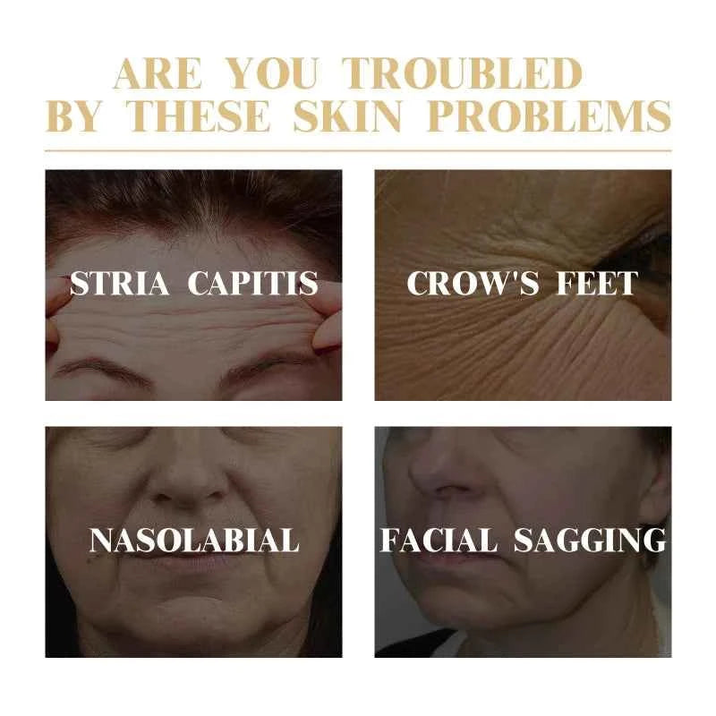 SADOER 10pcs Korean Collagen Facial Mask Anti Wrinkle Anti Aging Moisturizing Brightening Skin Care Mask