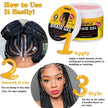 GOIPLE Strong Hold Braid Gel – High Shine Moisturizing Edge Control for Braids, Locs & Twists
