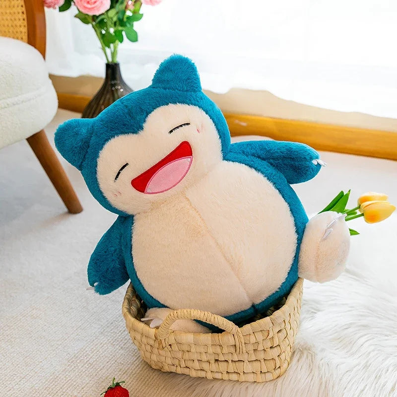 Snorlax Sleeping Plush Toy & Hugging Pillow - 35cm