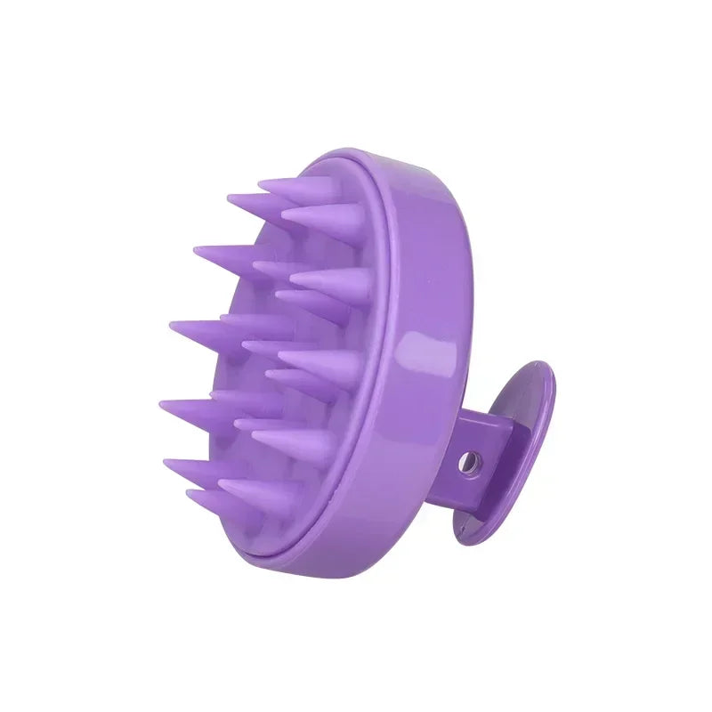 Silicone Shampoo Scalp Massage Brush Hair Dye Applicator