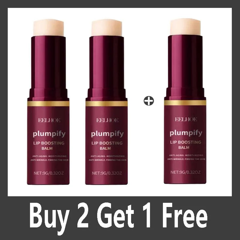 Fast Plumping Lip Balm – Moisturizing Gloss Oil Lip Plumper for Soft Fuller-Looking Lips & Daily Care