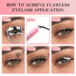 Eyelash Glue Kit with Bond & Seal, Lash Remover and Tweezer Set