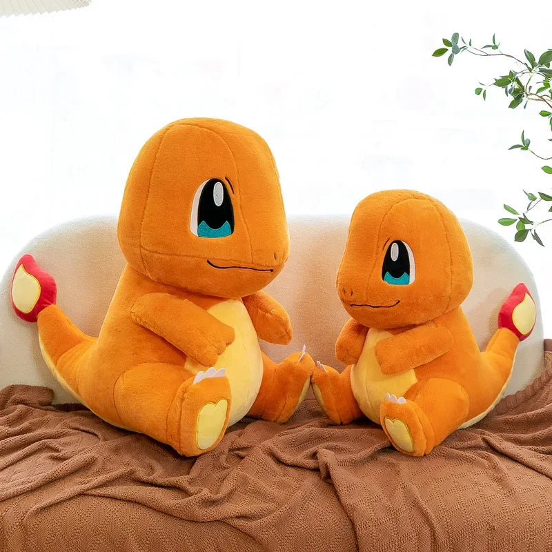 Charmander Plush Toy & Shell Options - 35cm–80cm