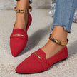 2026 Summer Loafers Flats Pointed Toe Casual Women Shoes New Comfortable Walking Mujer Zapatos:Wear-resisting