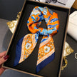 Women’s Luxury Print Neckerchief Scarf for Hair Neck and Handbag
