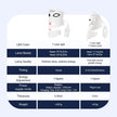 Silicone LED Face & Neck Mask – 7 Color Photon LED Red Light Infrared Therapy Facial Mask for Skin Care