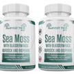 Harvest Twin Sea Moss with Bladderwrack, Burdock, and Bioperine – 60 Capsules
