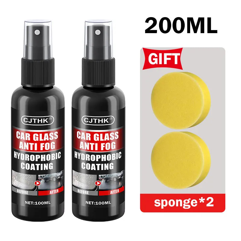 Car Glass Anti-Rain Water Repellent Spray Nano Hydrophobic Coating