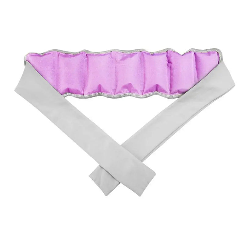 Reusable Cooling Ice Pack Neck Scarf Wrap with Adjustable Straps for Outdoor Activities