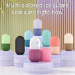 Silicone Cube Tray Shape Facial Ice Roller Reusable Face Massage Roller Skin Care Tool