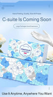 Manhua Household Tissue Paper 20 Packs Bulk 400 Sheets Each Thickened Soft Disposable Napkins for Home Daily Cleaning Face Towel