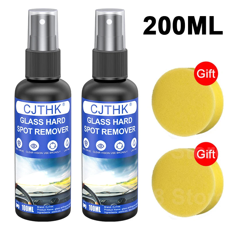 Water Repellent Spray Anti Rain Coating for Car Glass Hydrophobic Windshield & Mirror Polish Kit