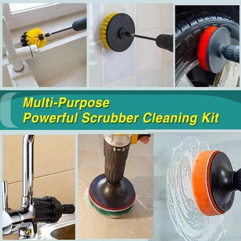 Electric Drill Brush Power Scrubber for Deep Cleaning