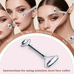 Facial Gua Sha Roller Set with Stainless Steel Massage Tool and Ice Face Roller Beauty Kit