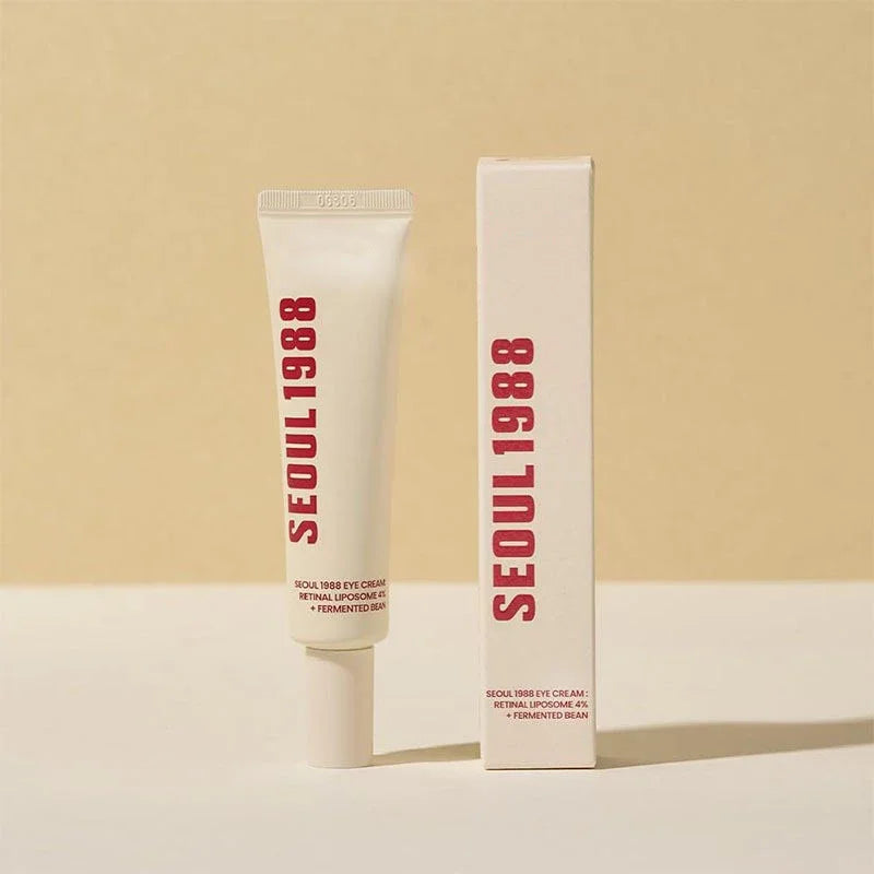 Seoul 1988 Retinol Eye Cream 4% Anti Aging Eye Treatment for Dark Circles Wrinkles Puffiness