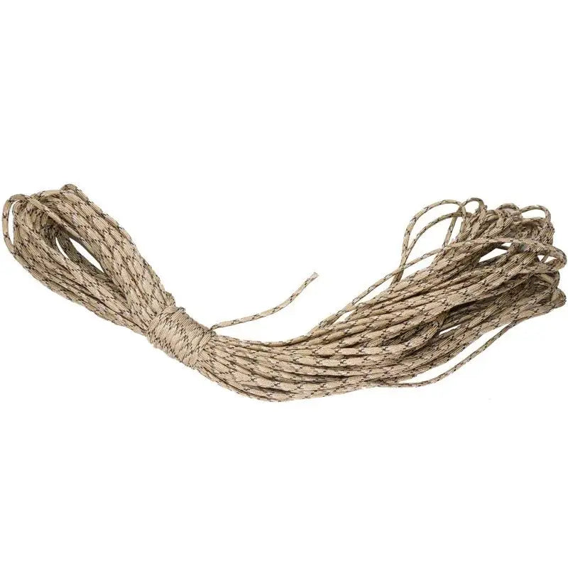 550 Military Paracord 7 Strand 4mm Tactical Parachute Cord Rope for Camping, Survival & DIY Bracelet Projects