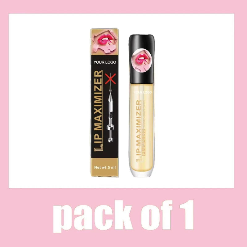 Kiss Beauty Lip Plumper Serum – Long Lasting Lip Plumping Oil Essence for Moisturizing & Lip Care