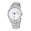 Seiko Kinetic 100M Stainless Steel Watch with White Dial