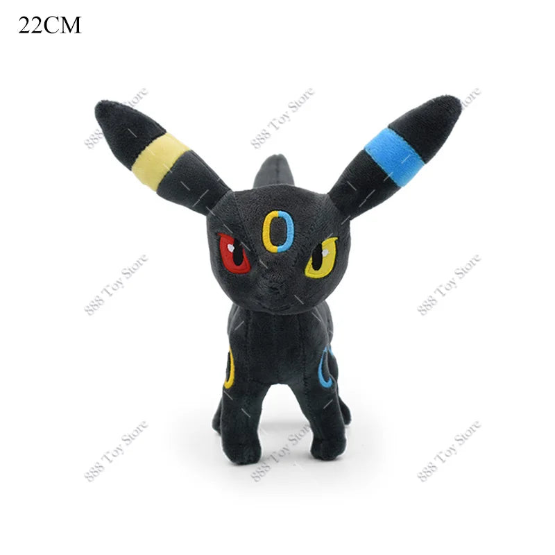 Pokémon Eevee Evolution Plush Toys – Umbreon, Sylveon & More, 18–22 cm