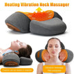 Electric Neck Massager Pillow – Cervical Support Pillow with Heating, Vibration Massage & Neck Relaxation