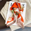 Women’s Printed Square Hair Scarf for Neck and Bag Styling