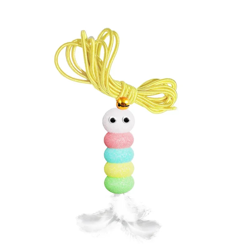 Automatic Interactive Cat Toy with Hanging Ball | Electric Self Play Cat Exercise Toy for Indoor Cats