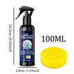 Water Repellent Spray Anti Rain Coating for Car Glass Hydrophobic Windshield Mirror Auto Polish Kit