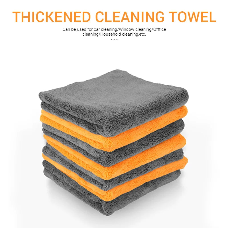 SEAMETAL 600GSM Microfiber Car Cleaning Towels 40×40cm