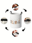 Animal Laundry Basket Foldable Canvas Storage Basket