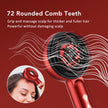 Electric Scalp Massage Comb with Light Therapy & Oil Applicator