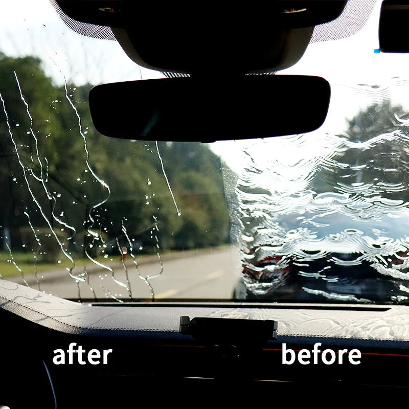Water Repellent Spray Anti Rain Coating for Car Glass Hydrophobic Windshield Mirror Auto Polish Kit