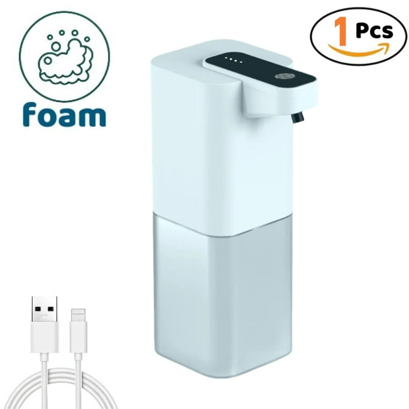 Automatic Touchless Soap Dispenser – USB Rechargeable Electric Liquid & Foam Pump with Infrared Sensor