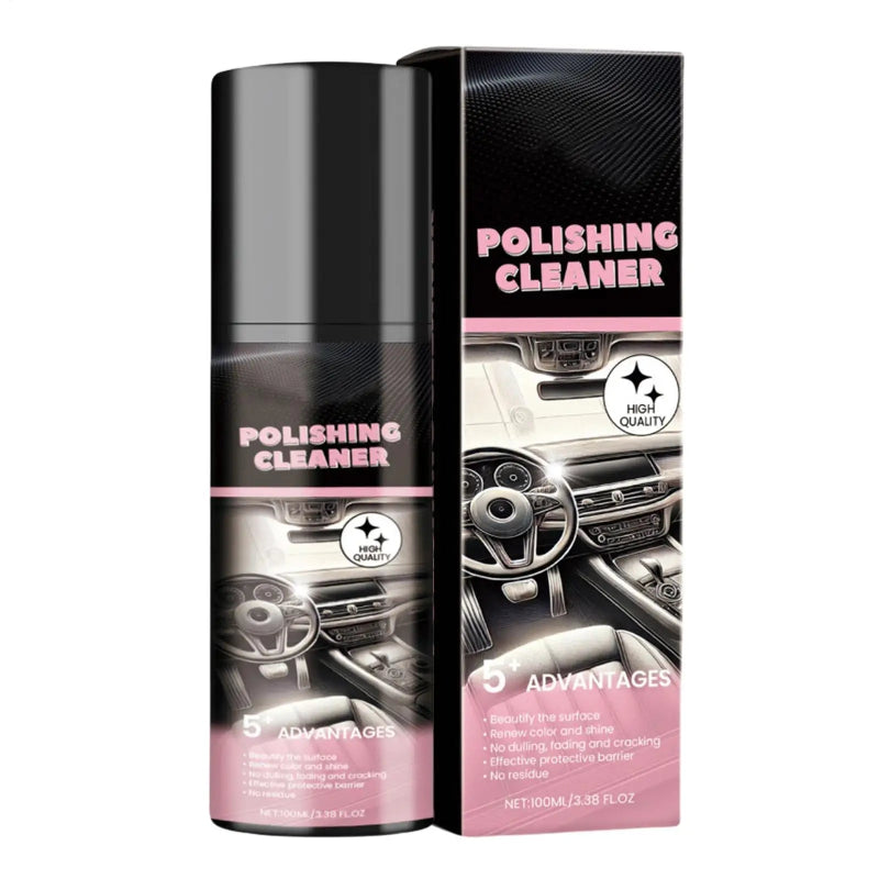 Car Interior Polish & Cleaner Spray 100ml All-Purpose Detailer