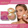 Zephoco 2-in-1 Highlighting Eye and Cheek Palette