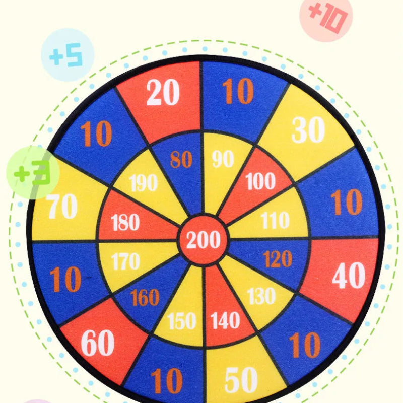 Montessori Cartoon Animal Dart Board Sticky Ball Game for Kids 2-4 Years Educational Interactive Toy Baby Family Indoor Activity