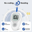 LinkSun Blood Glucose Monitor Kit with Test Strips & Lancing Device