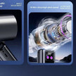 199-Speed Portable Turbo Handheld Fan with Semiconductor Ice Cooling, Digital Display & Type-C Charging