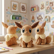 Eevee Plush Toy - 20cm Soft Cuddly Stuffed Doll