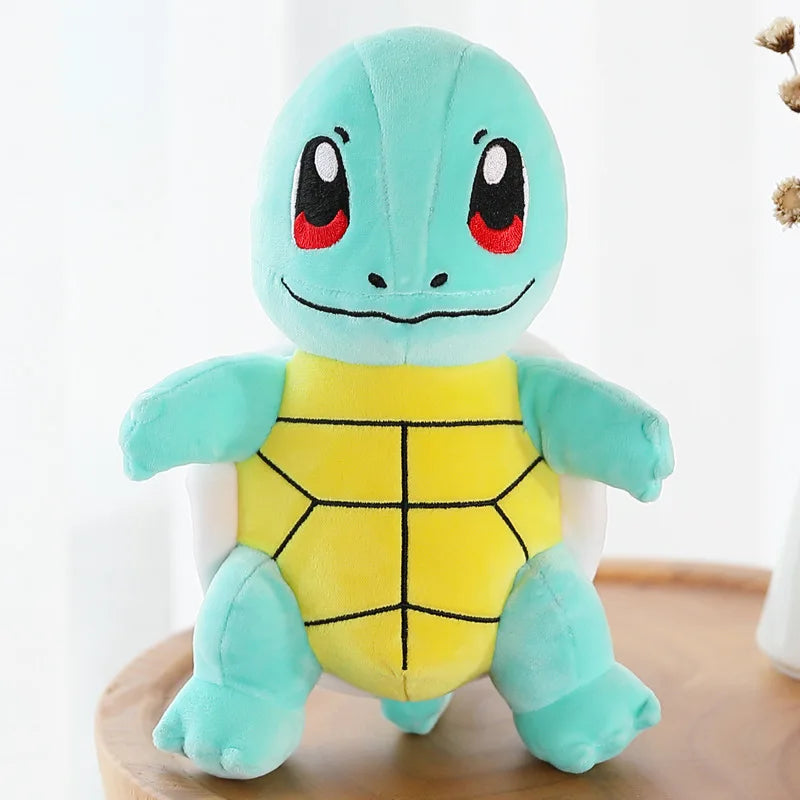Pokémon Plush Toys – Charmander, Squirtle & Bulbasaur Stuffed Animals for Kids