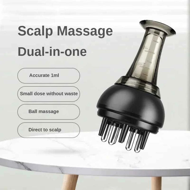 Scalp Applicator Liquid Comb for Hair Growth Serum Oil Nourish Mini Portable Hair Roots Massage Medicine Comb Hair Head Massager